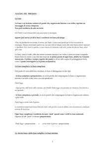 analisi del periodo - c@siniduepuntozero
