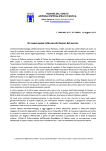 Un nuovo passo nella cura del tumore del surrene