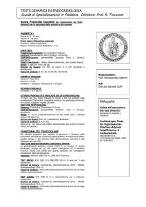 Protocollo tascabile per il primo soccorso al bambino diabetico