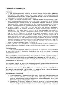 la rivoluzione francese - Dal rifugio all`inganno
