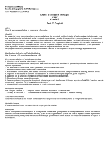 Programma ufficiale Informatica 2 (architetture hardware e software)