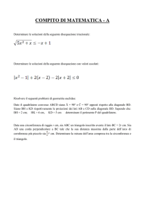 06 - Compito di Matematica - 2^ A Liceo