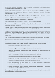 Curriculum Vitae - Clinica Villa Stabia