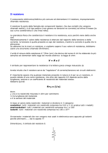 Il resistore