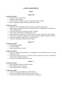 Fisica - Liceo Serpieri