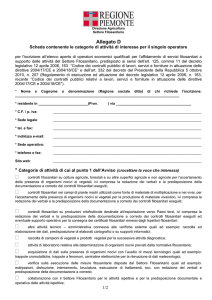 Allegato D - Regione Piemonte