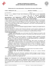 Endoscopia diagnostica e operativa delle vie biliari e