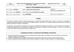 Idee per la programmazione annuale preventiva