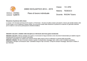 tedesco seconda lingua