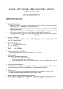 Unità Operativa Complessa di Oncologia