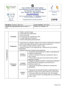 programmazione annuale di materia