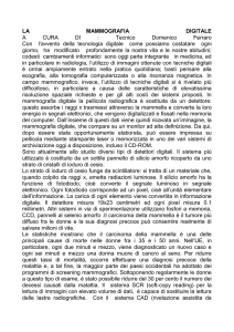la mammografia digitale - Area