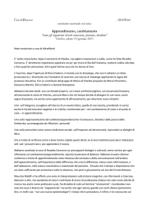 Note conclusive - circolo BATESON