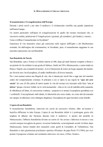 il monachesimo un`ideale cristiano