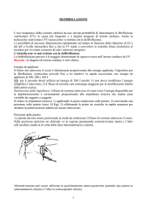 L`asistolia non va mai trattata con la defibrillazione