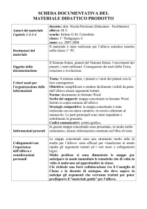Mappa concettuale Capitolo 1