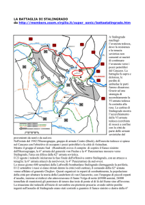 La battaglia di Stalingrado, da Virgilio.it