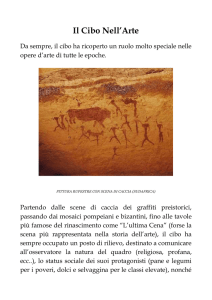 Il cibo nell`arte - EDO ERGO SUM