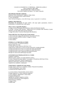 grandezze fisiche e misura