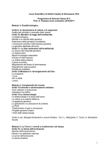 programma IIIC - Liceo Galileo Galilei