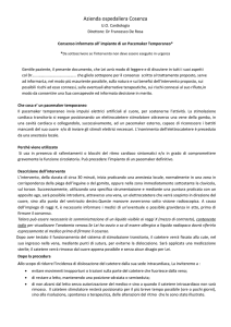 consenso impianto pacemaker temporaneo