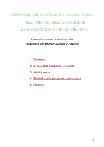Relazione finale - Dipartimento di Scienze Statistiche