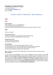 FRANCK PROVVEDI tel : (+39) 334.73.54.349 e
