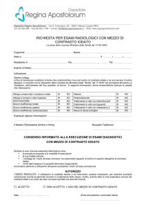 Consenso informato - Ospedale Regina Apostolorum