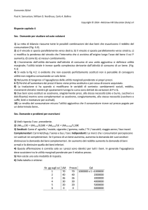 Le scelte del consumatore