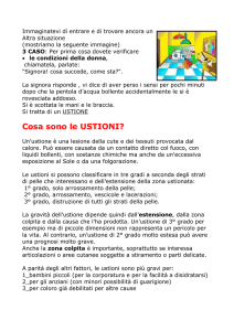le ustioni - Scuolalodivecchio
