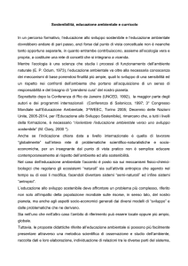 A scuola di sostenibilita