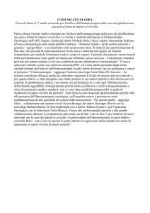 parte a Siena il 1° studio al mondo sull`utilizzo dell`immuno
