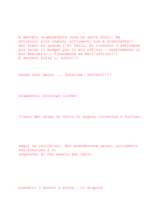 Io l`ho provato – ed è davvero stupefacente cosa ne salta fuori