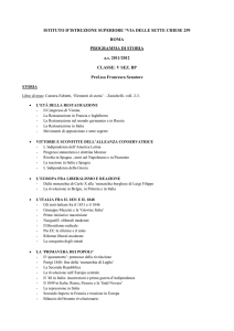 istituto d`istruzione superiore “via delle sette chiese 259”