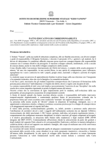 Patto educativo