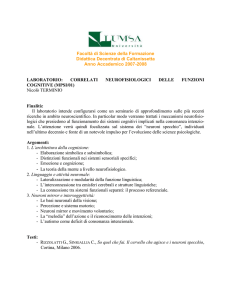 Il laboratorio intende configurarsi come un seminario di
