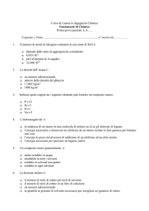 compito 1 - Prof. Corrado Berti