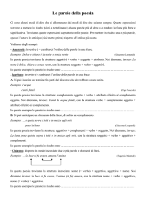 Anastrofe - Iperbato