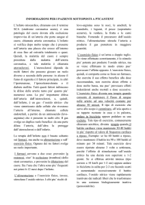 INFORMAZIONI SCA-PTCA