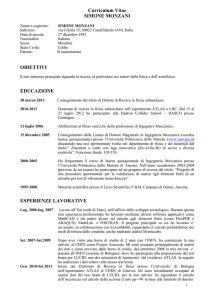 attivita` scientifica - Dipartimento di Fisica