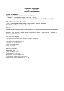 Laboratorio di informatica - SU, SLLSF
