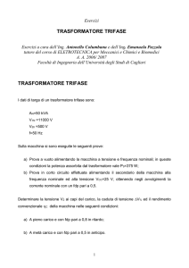 TRASFORMATORE TRIFASE