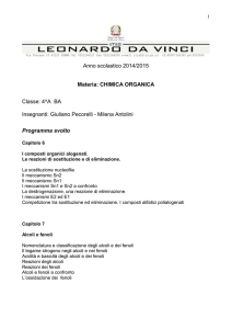 progammachimica orga.. - Itis Leonardo da Vinci