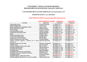Ethan Frome - Universita` degli Studi di Messina