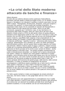 La crisi dello Stato moderno