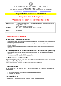 Adottiamo due alberi del giardino della scuola