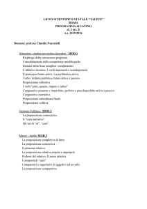2E LATINO - Liceo Scientifico Talete