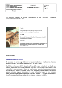 Dissezione ascellare