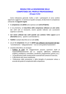 regole per la descrizione delle competenze - IISS Caramia