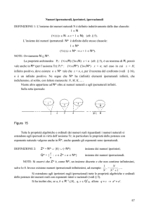 Numeri ipernaturali, iperinteri, iperrazionali